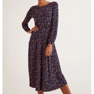 Boden Sasha Multicolor Long Sleeve Dress
